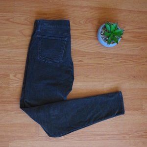 Levis 710 olive green skinny cord Size 28